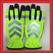 Police Security School Crossing Guard Traffic Safety Reflective Gloves